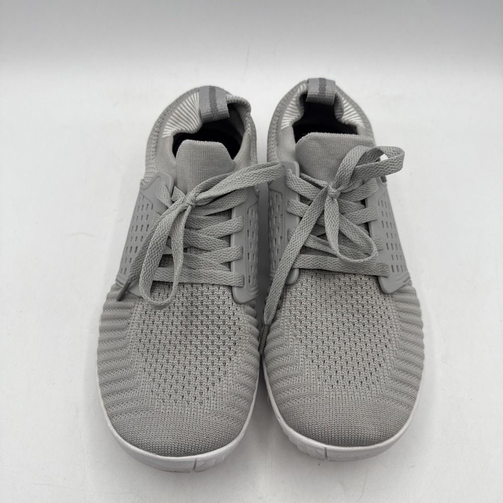WHITIN Women's Minimalist Barefoot Shoes Zero Drop Sole‎ Gray EU 41 USA 9.5-10